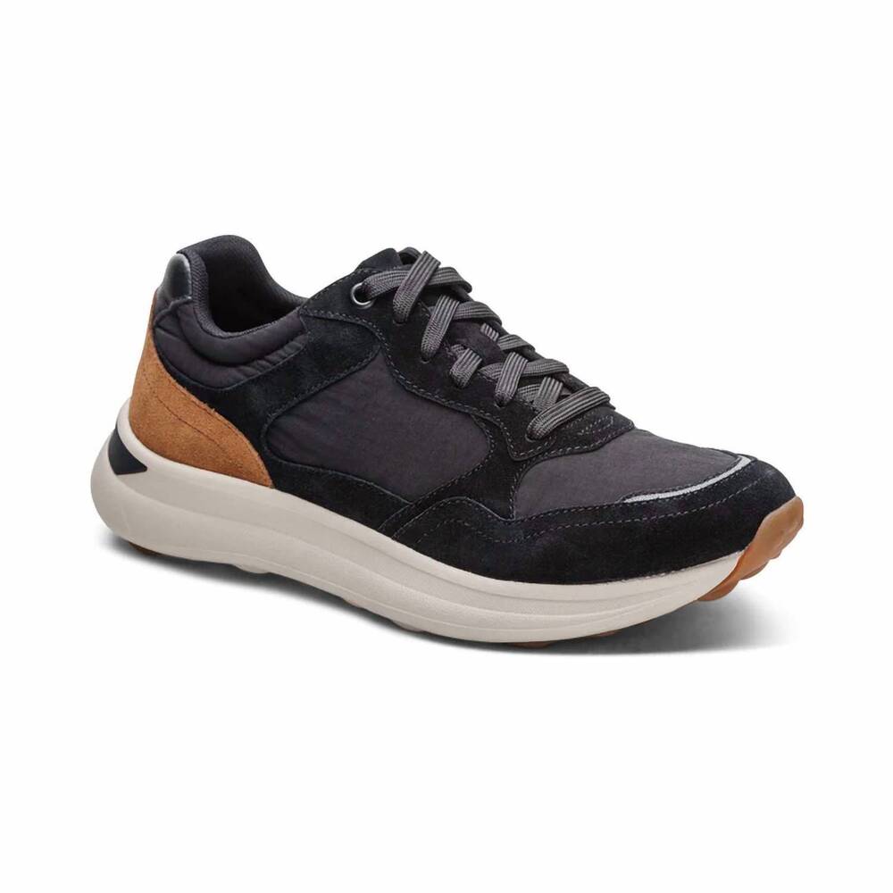NEW AETREX women's molly sneaker in black
